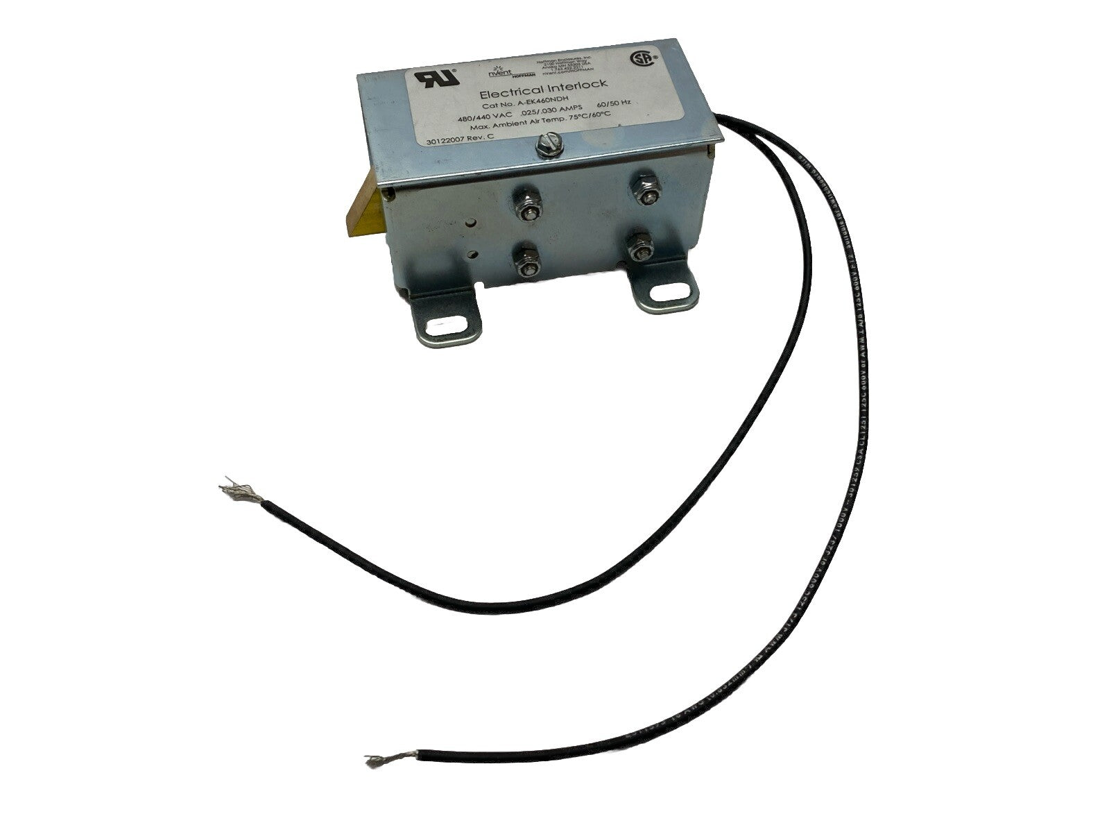 Hoffman A-EK460NDH nVent Electrical Interlock NDH 460VAC - Used - Maverick Industrial Sales