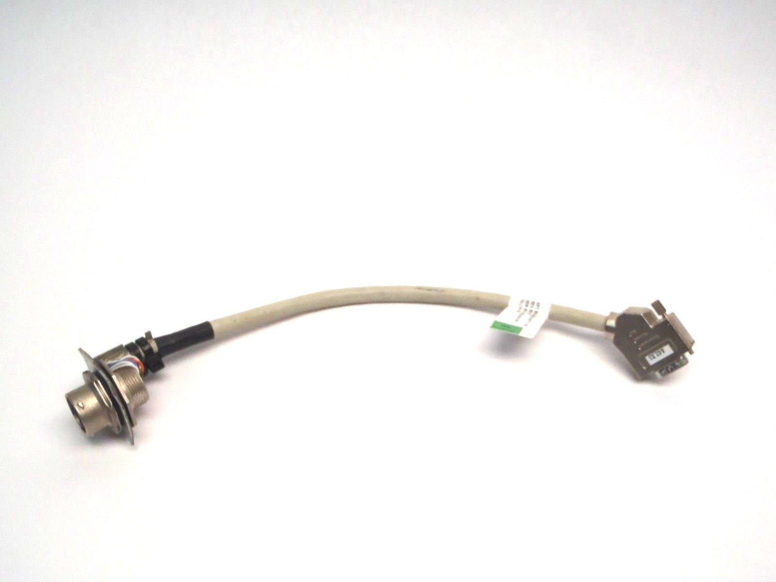 12 Pin Watertight Female Connector to D-Sub Robot Cableset 300V 80Deg C 13" Inch - Maverick Industrial Sales