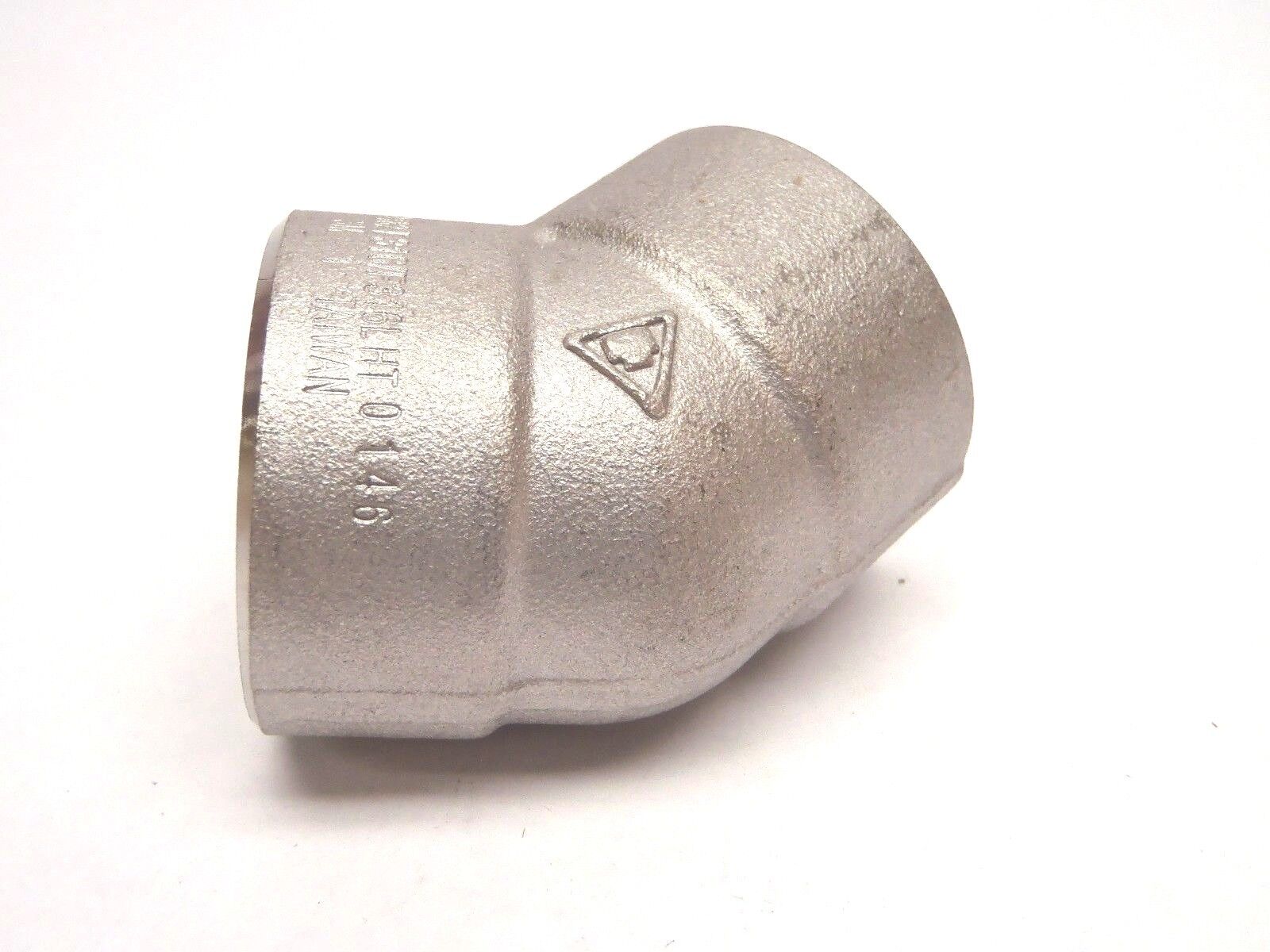 1" Inch 45° Elbow A/SA182 F316/F316LHT 0146 B16 3M Stainless Steel Socket Weld - Maverick Industrial Sales