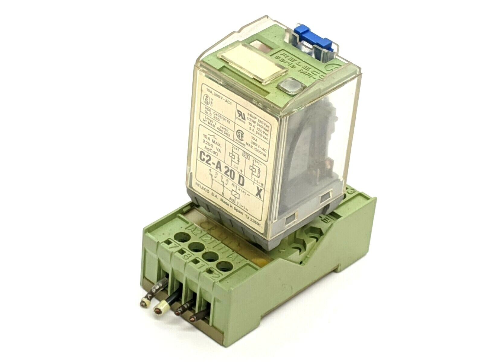 Turck Releco C2-A20DX Relay w/ S2-B Base - Maverick Industrial Sales