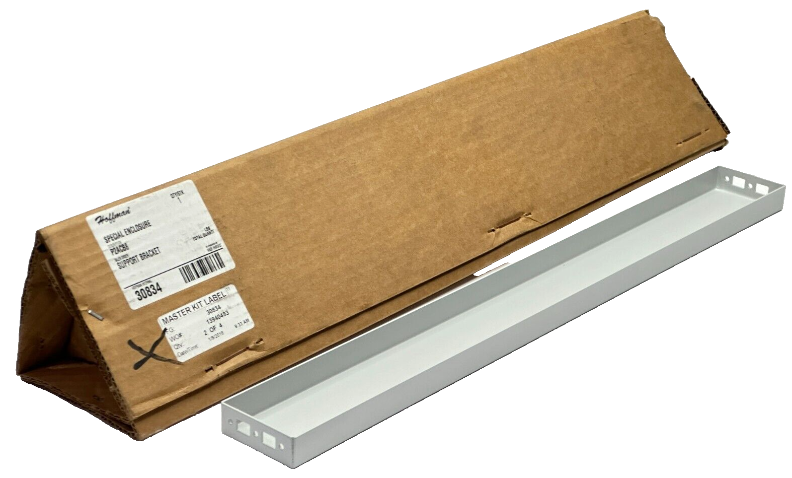 Hoffman P2ACB8 Support Bracket 800mm 30834 SINGLE BRACKET - New – Open box - Maverick Industrial Sales