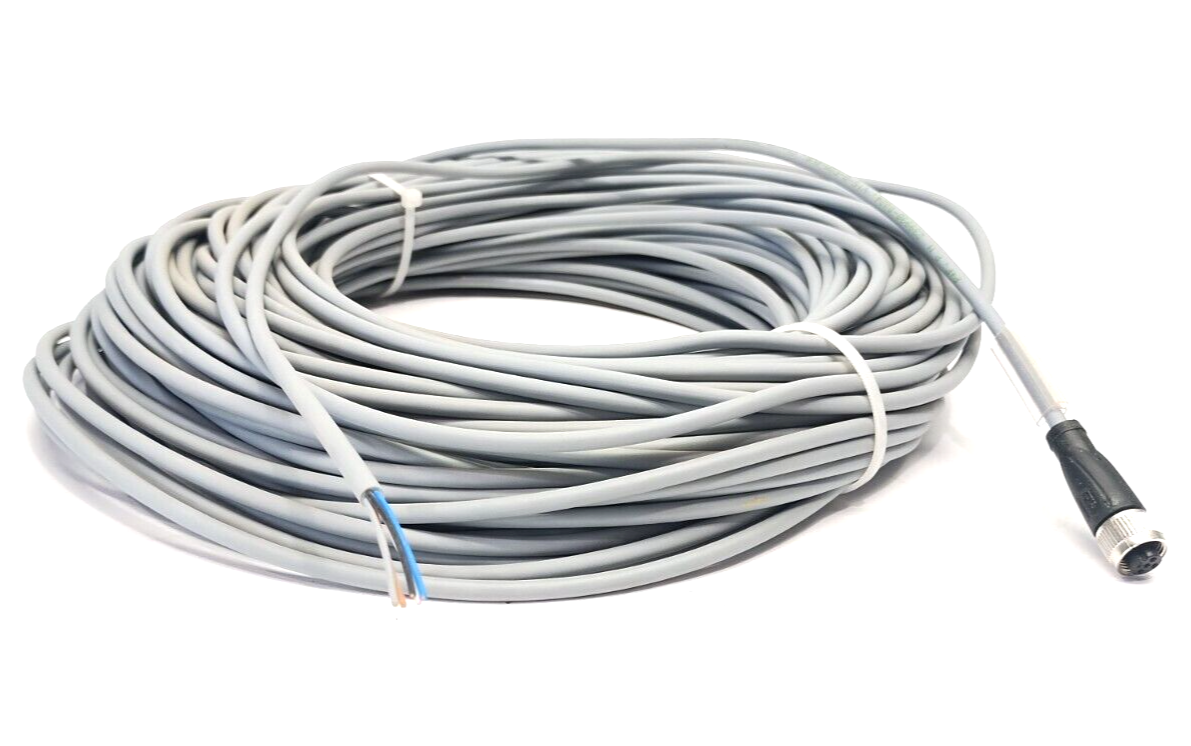 V15-G-50M-PUR, 239998-0024 | Pepperl+Fuchs V15-G-50M-PUR Female Cordset, M12 5-Pin To Leads 50m 239998-0024 - New – Open box - Maverick Industrial Sales