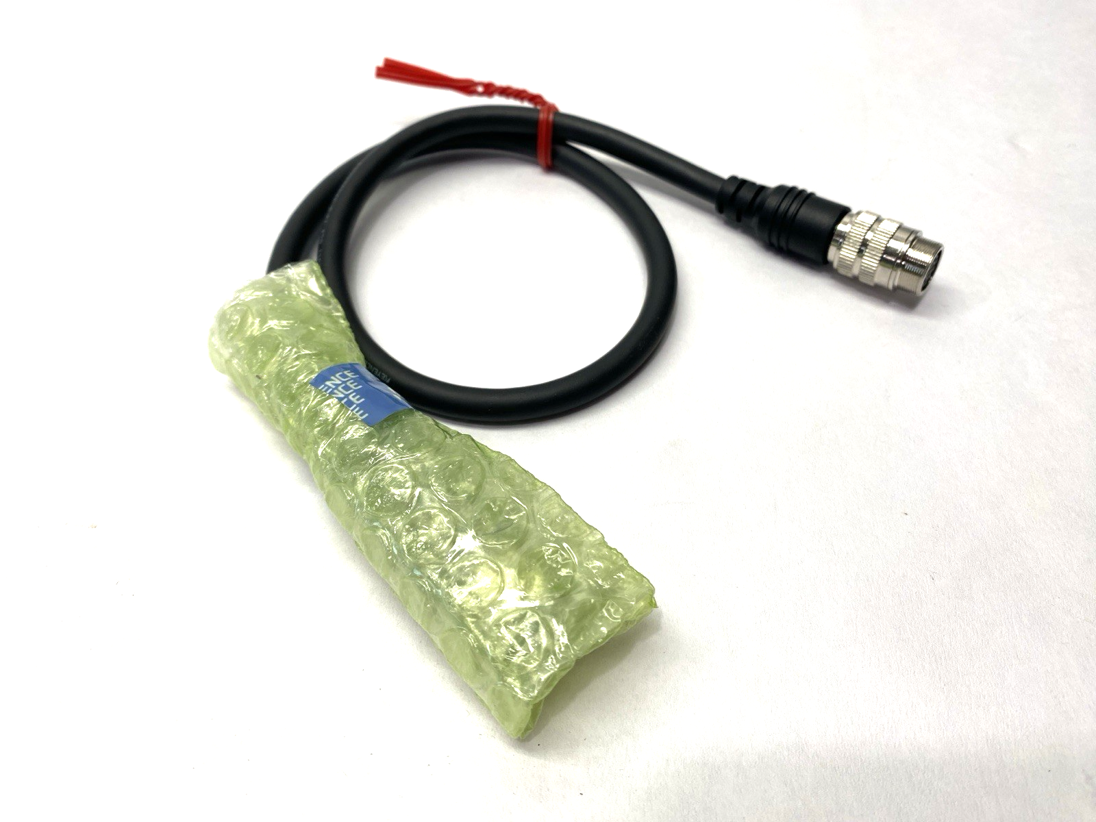Keyence 1603HAH003 Double-Ended Connector Cable M14 12-Pin F Connectors M/F .5m - Maverick Industrial Sales