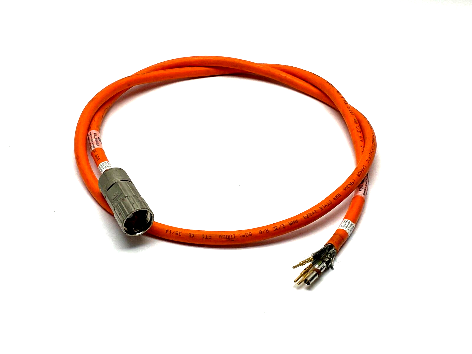 Kollmorgan CCNNN1-025-01M50-00 Motor Cable 1m Length - Used - Maverick Industrial Sales