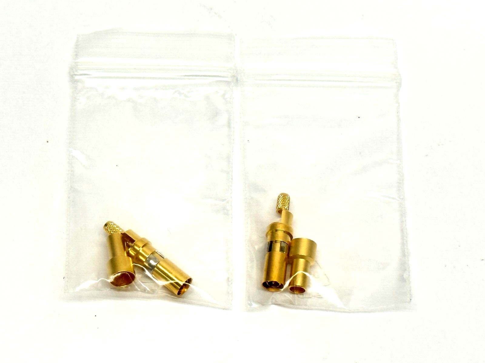 Harting 09030006160 DIN 41612 Connectors Coaxial Contacts Type M Male LOT OF 2 - Maverick Industrial Sales