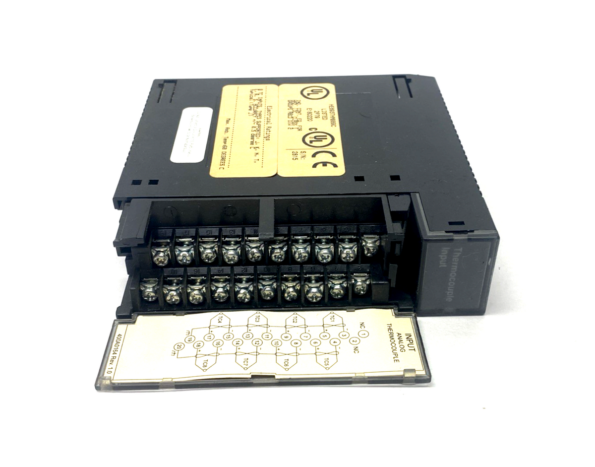 HE693THM889C | GE Fanuc Thermocouple Module, 8 TC Inputs, CHIPPED TAB - Used - Maverick Industrial Sales