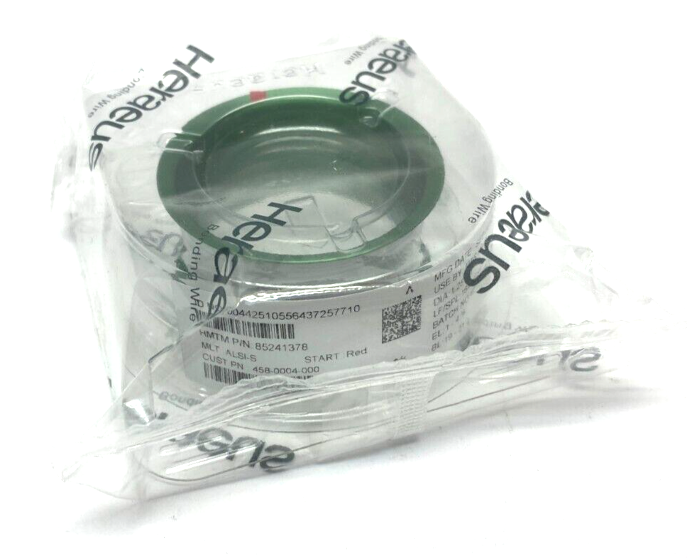 ALSI-S | Heraeus Bonding Wire 1.25 mil Diameter 1640' Length EXPIRED MARCH 2023 - New – Open box - Maverick Industrial Sales