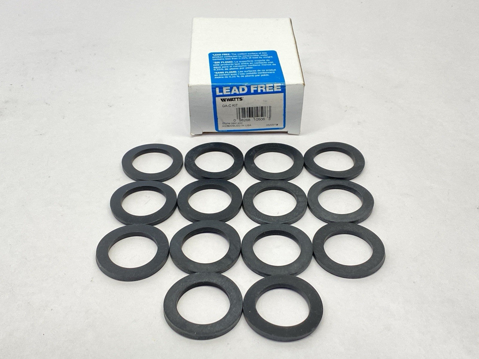 GA-C | Watts Gasket Kit 0881402 LOT OF 14 - Open box - Maverick Industrial Sales
