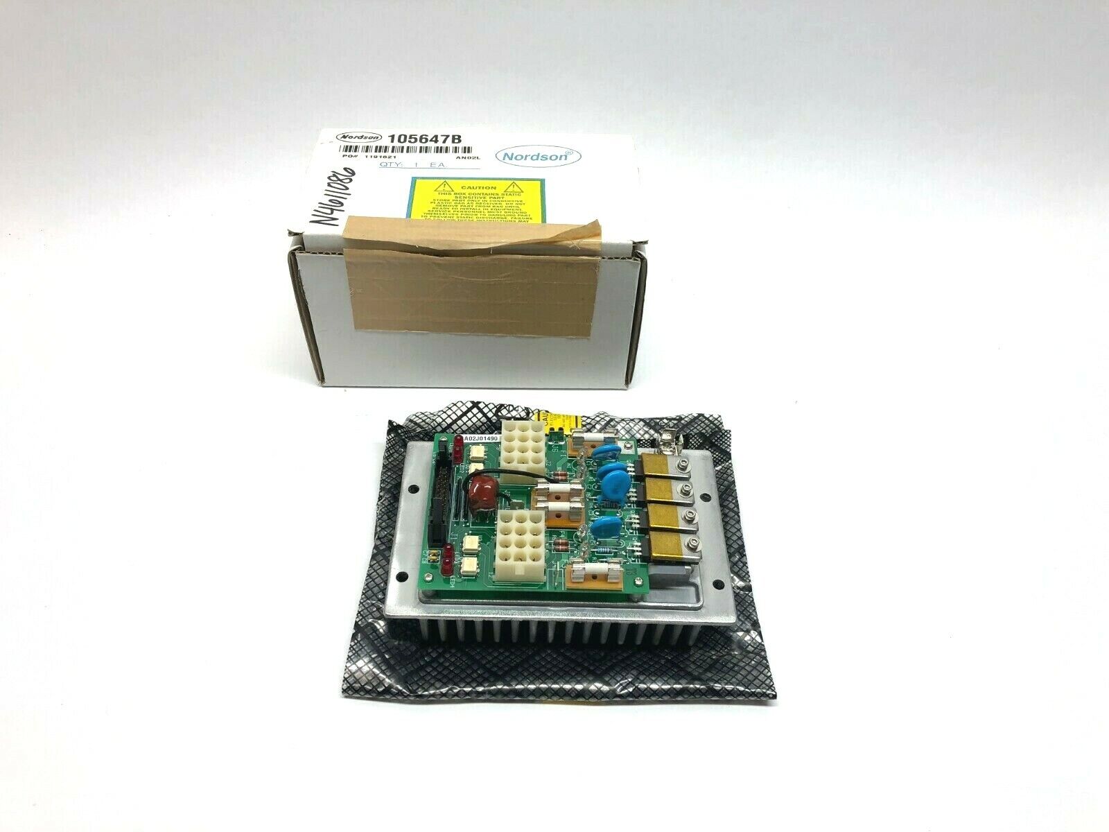 Nordson 105647B 4-Channel Control Board, Hot Melt, BA02J01490, 288010E - Maverick Industrial Sales