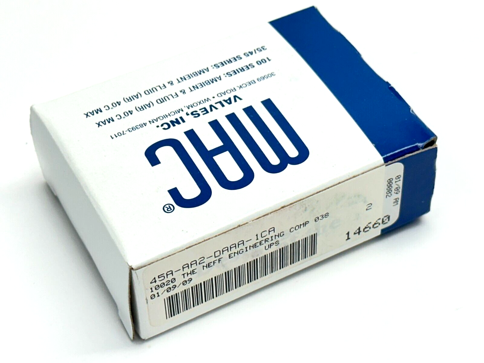 45A-AA2-DAAA-1CA | MAC VALVES Solenoid Valve 120PSI 110/120VAC - New - Maverick Industrial Sales