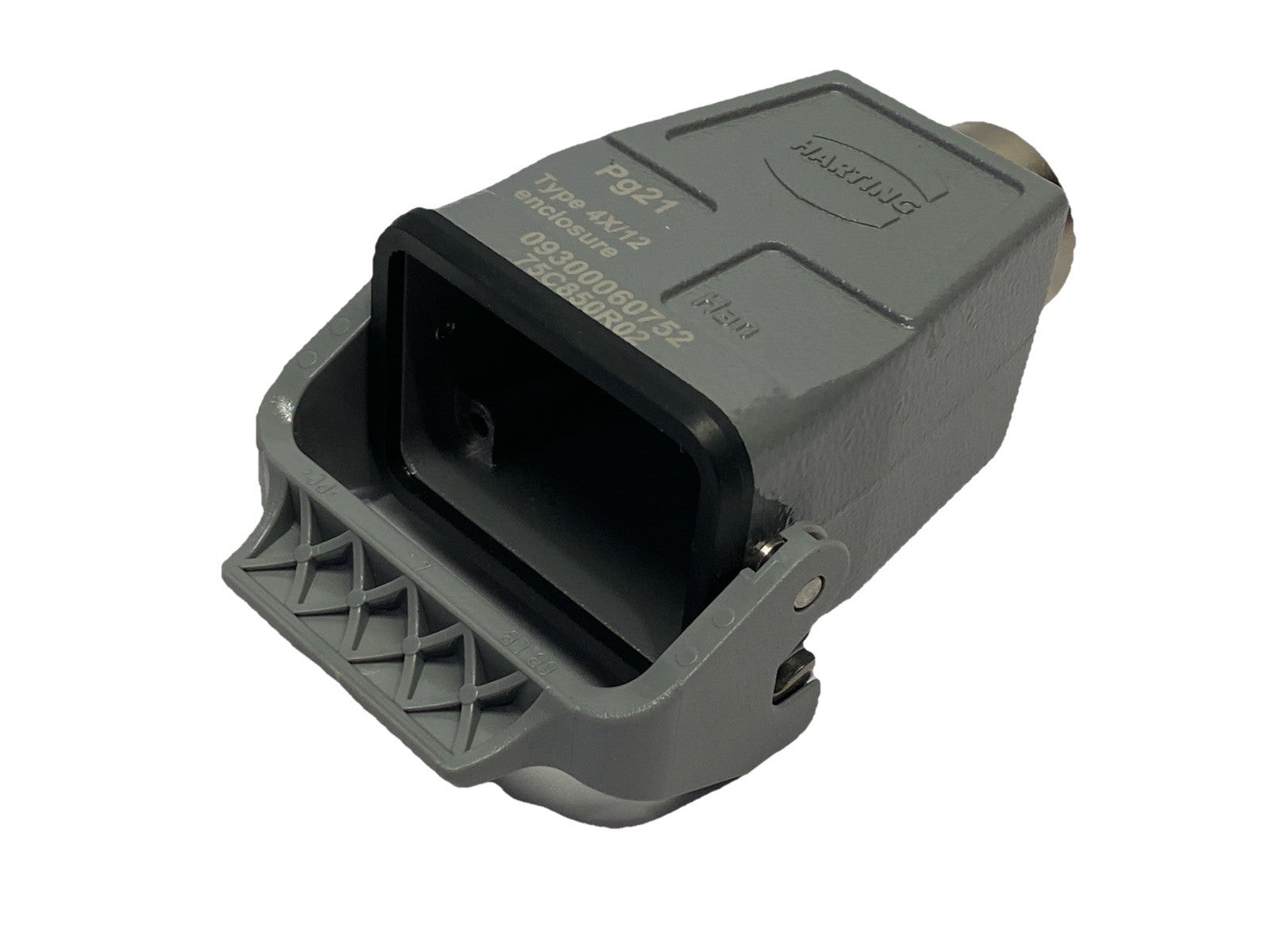 Harting Han B Hood Coupler HC 1 Lever PG 21 Cable Hood 09300060752 - Maverick Industrial Sales