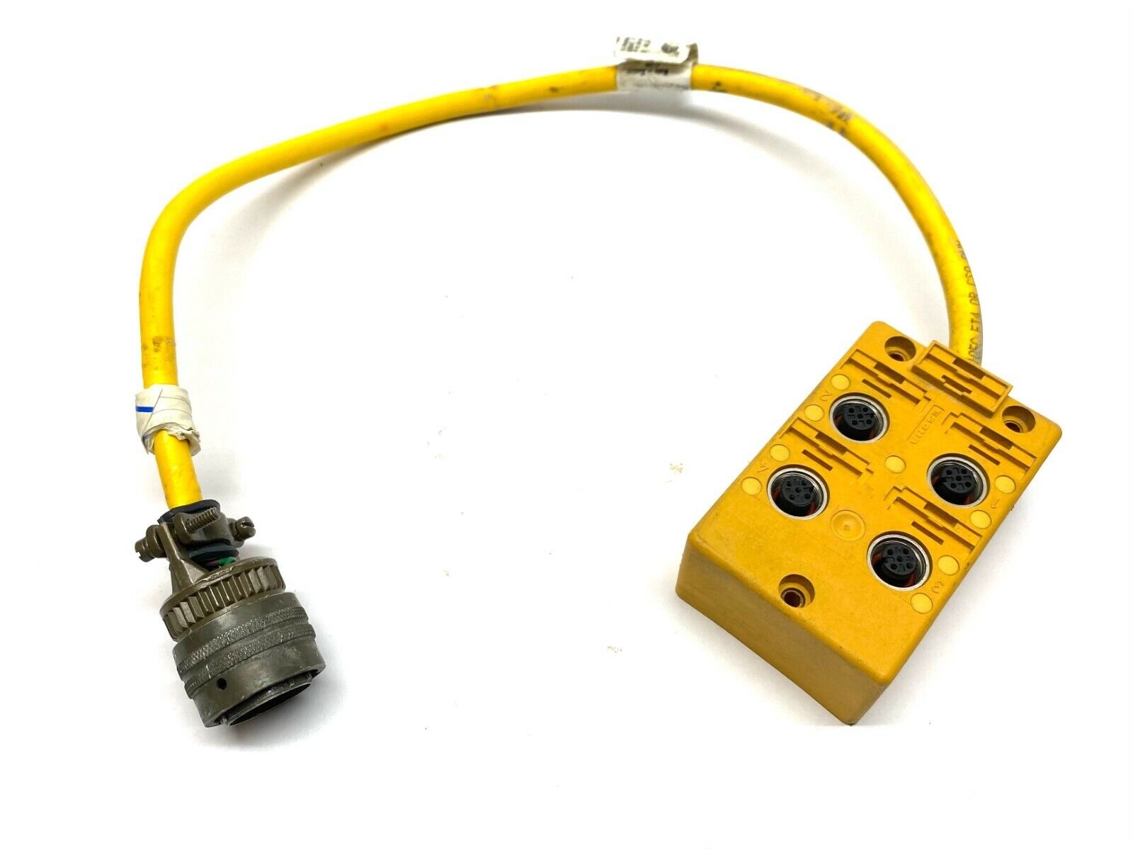 Turck VB 40.5-2 Junction Box 4-Port M12 Eurofast U0947-09 18" Cable - Used - Maverick Industrial Sales