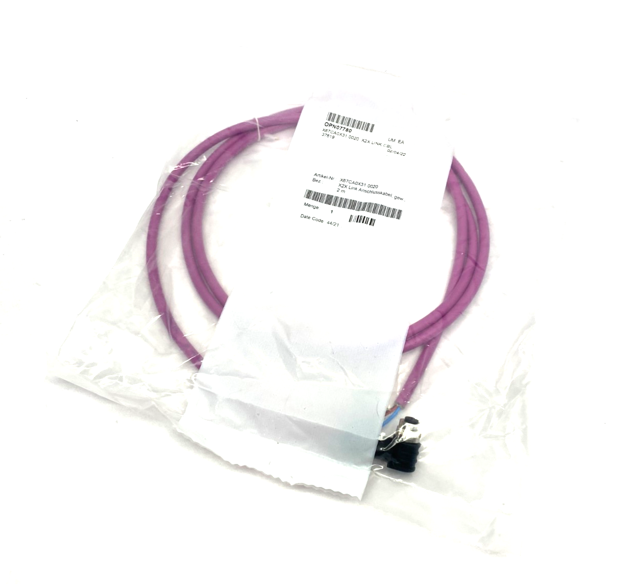 X67CA0X31.0020 | B&R Automation Single-Ended Connection X2X Link Cable 2m - New – Open box - Maverick Industrial Sales