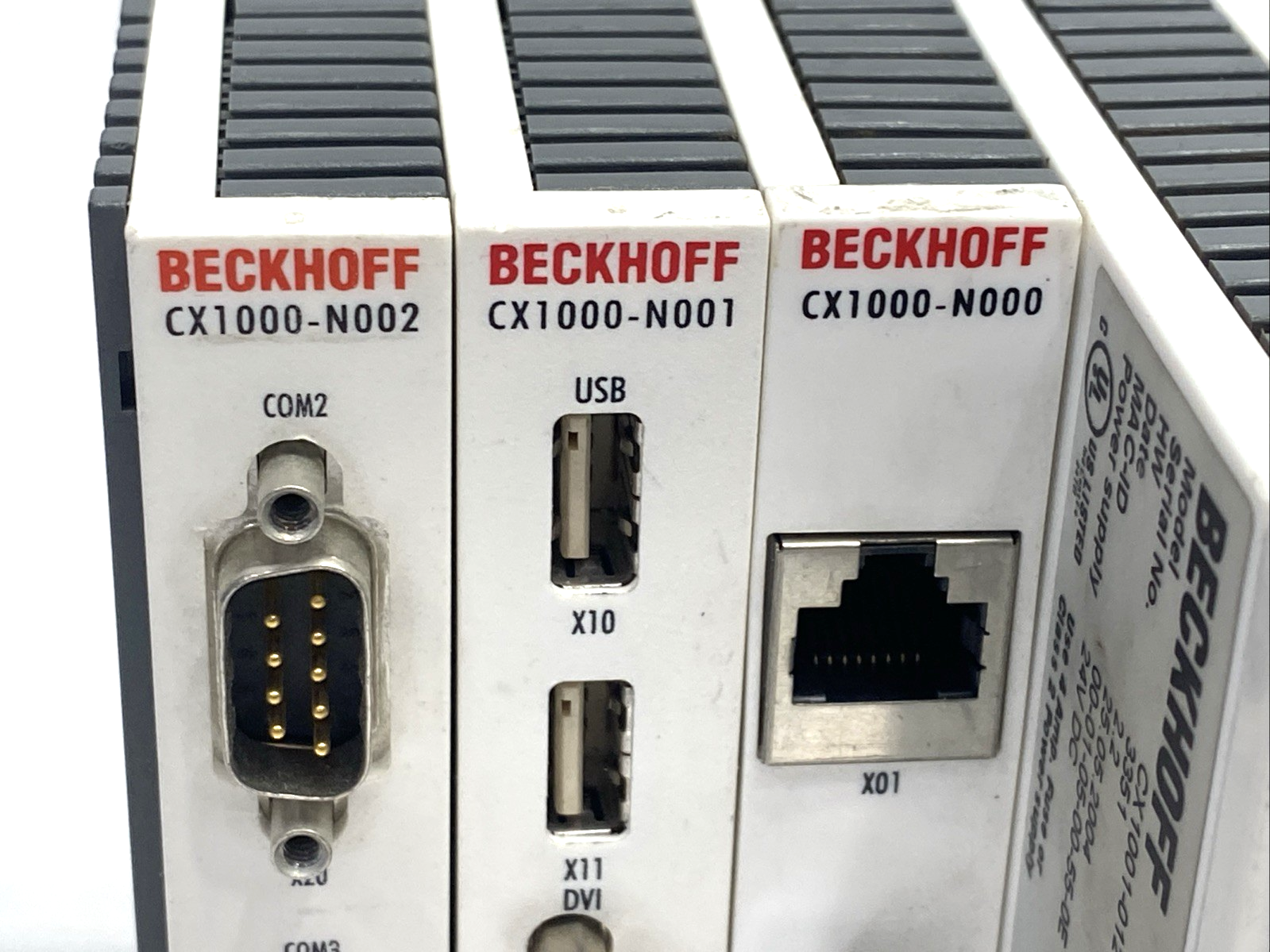 CX1001-0121 | Beckhoff HW 2.2 PLC CPU, Embedded PC - For parts or not working - Maverick Industrial Sales