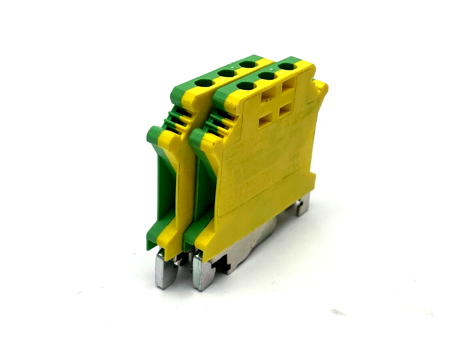 Phoenix Contact USLKG 4 Ground Terminal Block 0441012 LOT OF 2 - Used - Maverick Industrial Sales