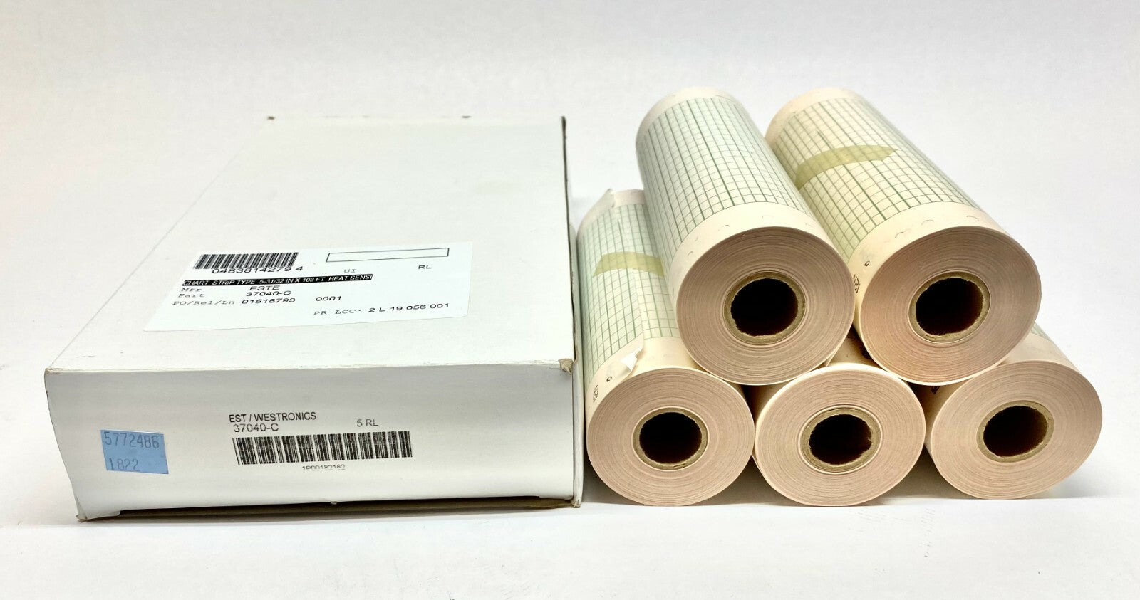 Westronics 37040-C Chart Paper PKG OF 5 - New - Maverick Industrial Sales