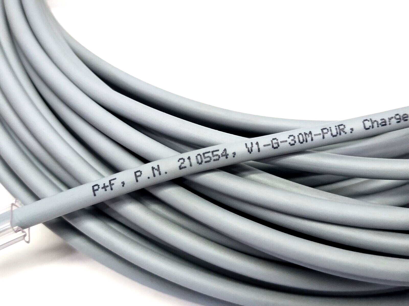 V1-G-30M-PUR, 210554 | Pepperl+Fuchs V1-G-30M-PUR Female Cordset, M12 4-Pin Female To Leads 30m 210554 - New Other - Maverick Industrial Sales