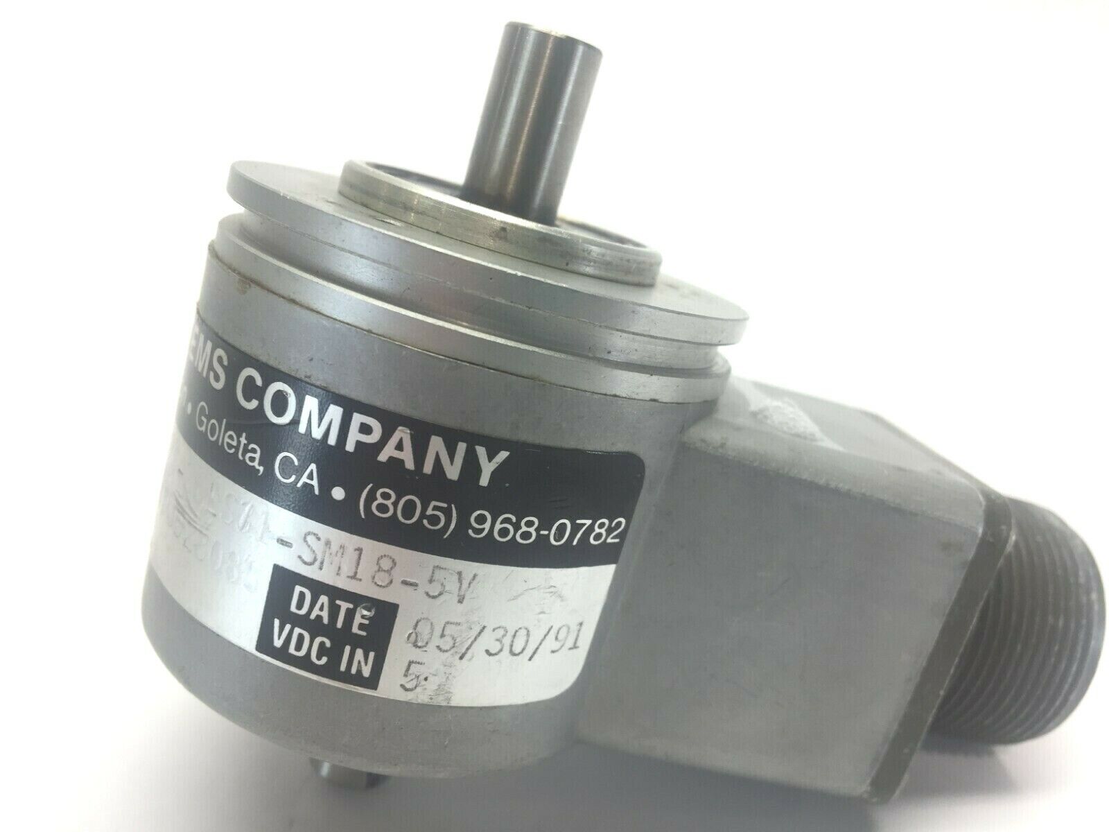 BEI H20EB-37-TS-SS-250-ABZC-26LS31-SM18-5V Encoder - Used - Maverick Industrial Sales