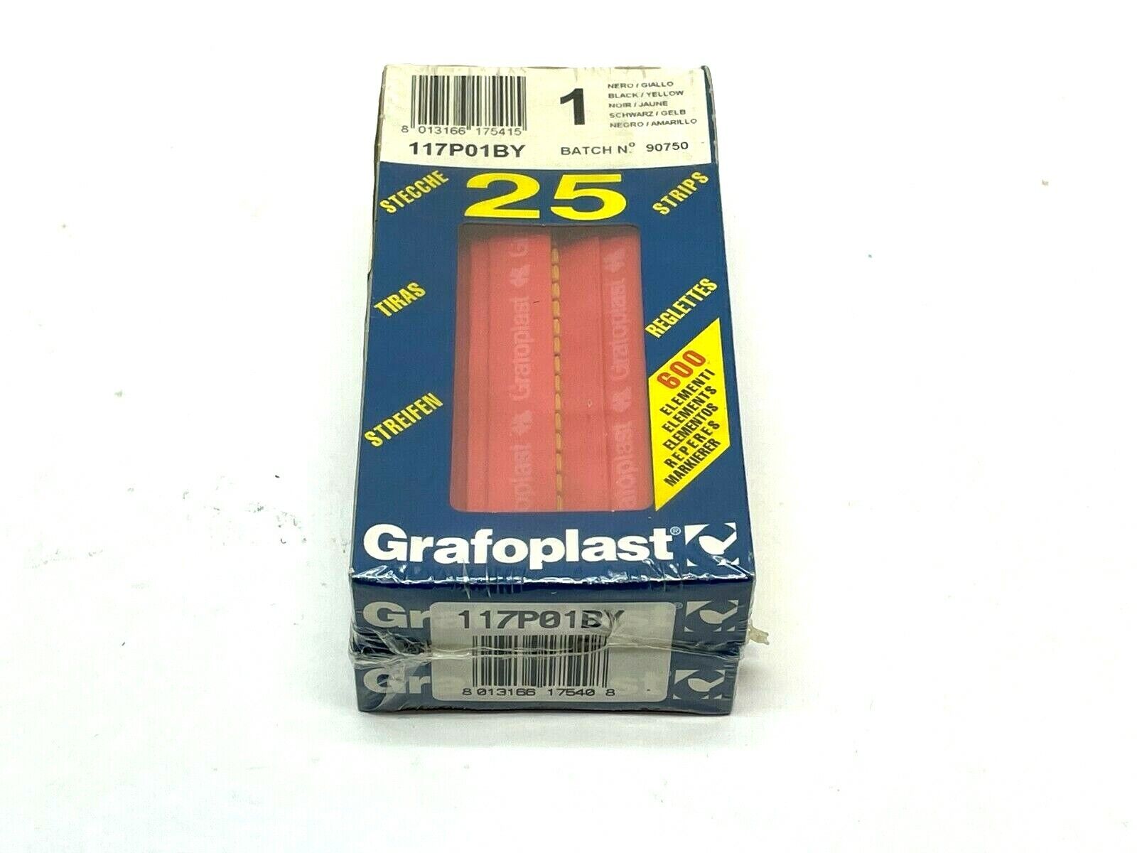 117P01BY | Grafoplast Wiremarker Strips LOT OF 50 - New - Maverick Industrial Sales