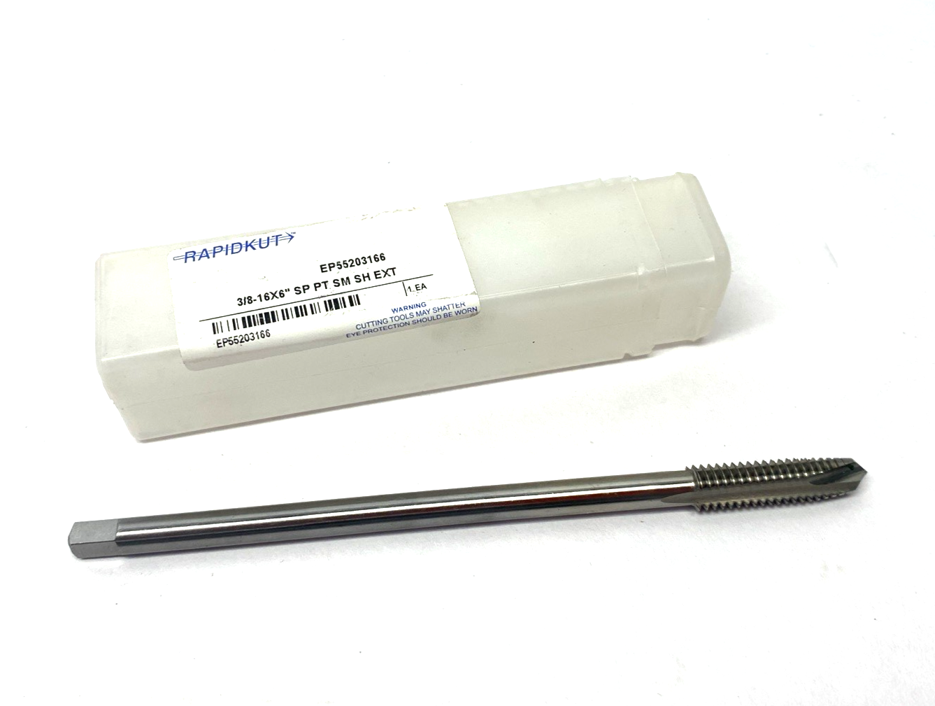 Rapidkut EP55203166 Spiral Point Extension Plug Tap 3/8-16X6" SP PT SM SH EXT - Maverick Industrial Sales