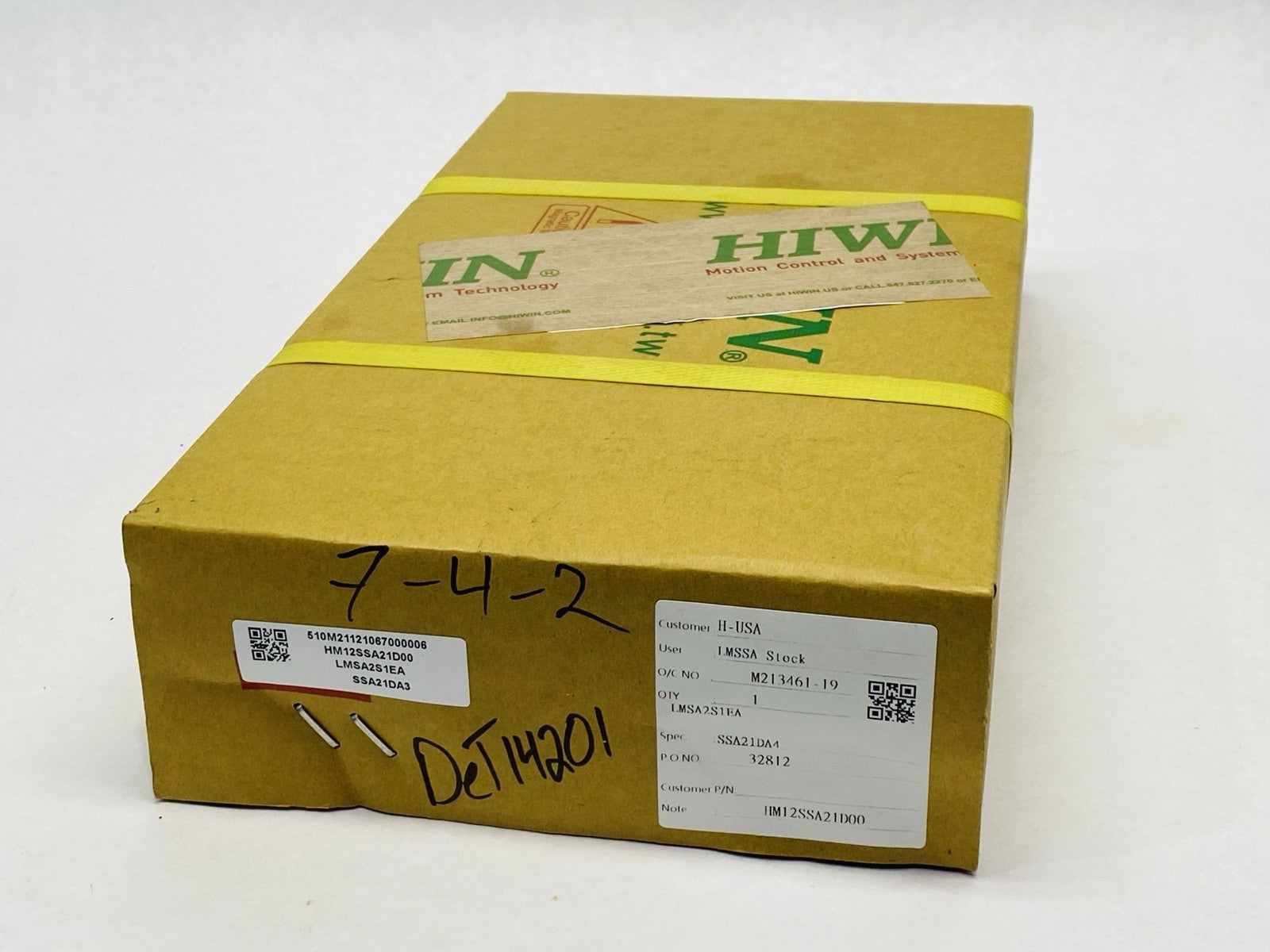Hiwin LMSA2S1EA Stator 120mm SSA21DA4 - New - Maverick Industrial Sales