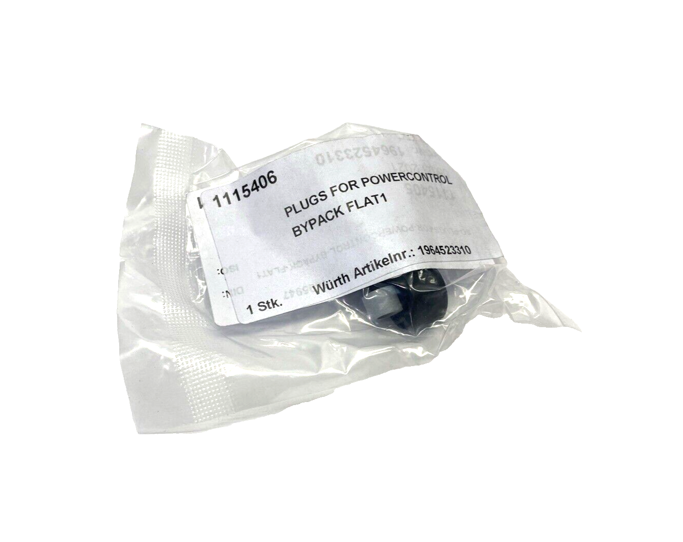 Wurth 1115406 Plugs For Powercontrol Bypack FLAT1 1964523310 - New - Maverick Industrial Sales