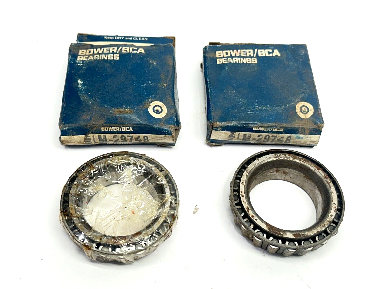 LM-29748 | Bower/BCA Tapered Roller Bearing LOT OF 2 - New – Open box - Maverick Industrial Sales