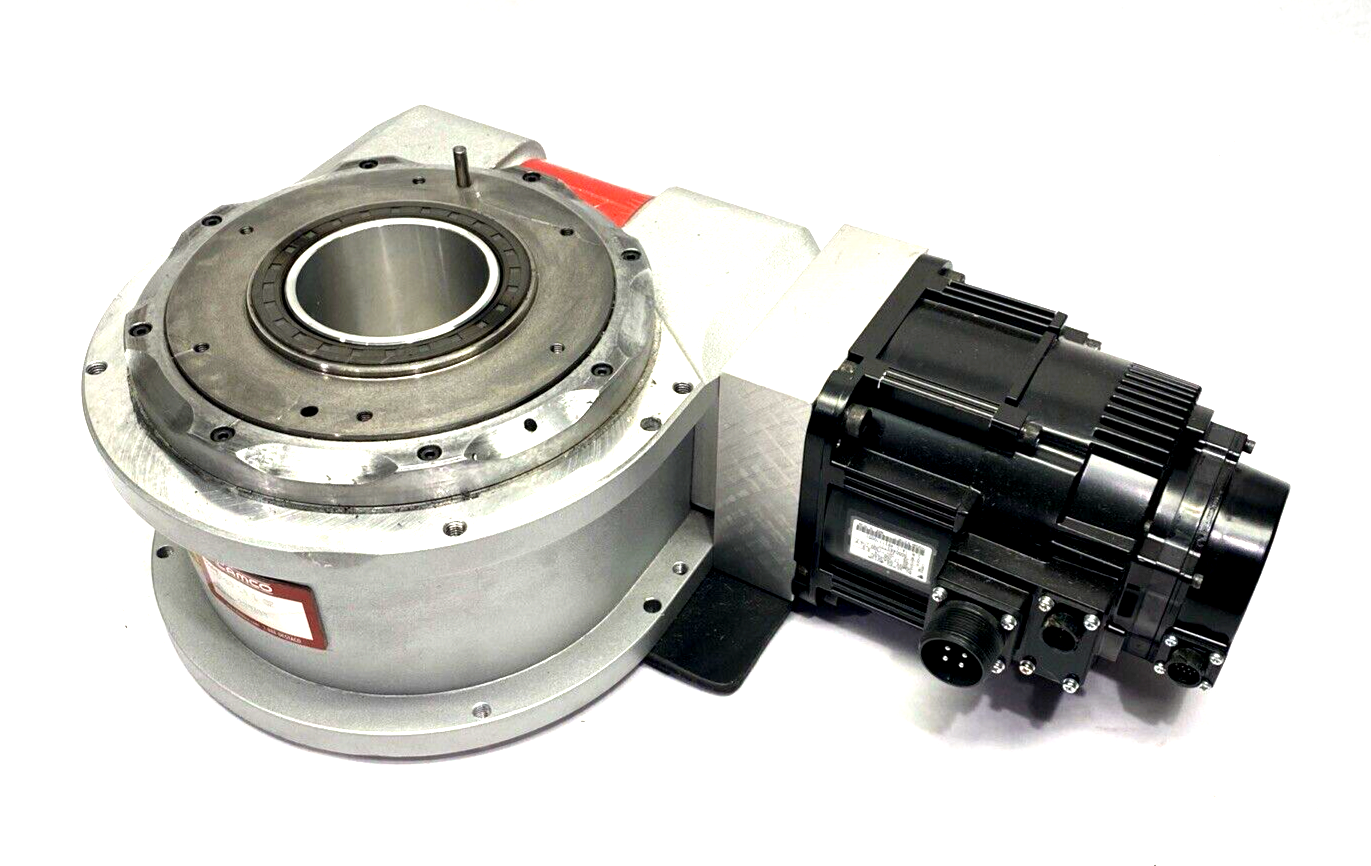 Camco 115RSD 16 1 S2 Rotary Servo Drive/Positioner, Yaskawa SGMGV-09A3E6C Motor - Used - Maverick Industrial Sales