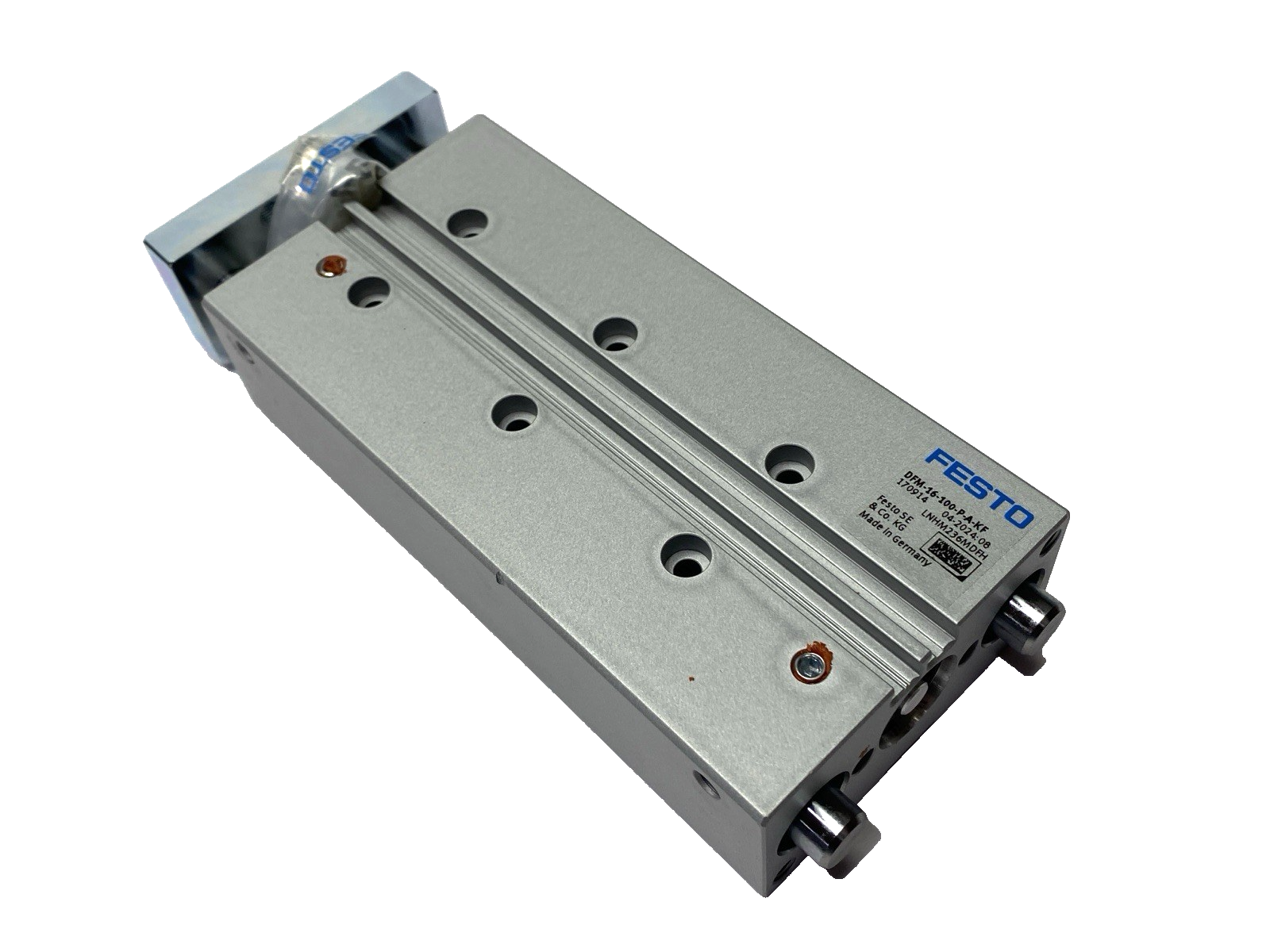 Festo DFM-16-100-P-A-KF Pneumatic Guided Drive 170914 100mm Stroke - Maverick Industrial Sales