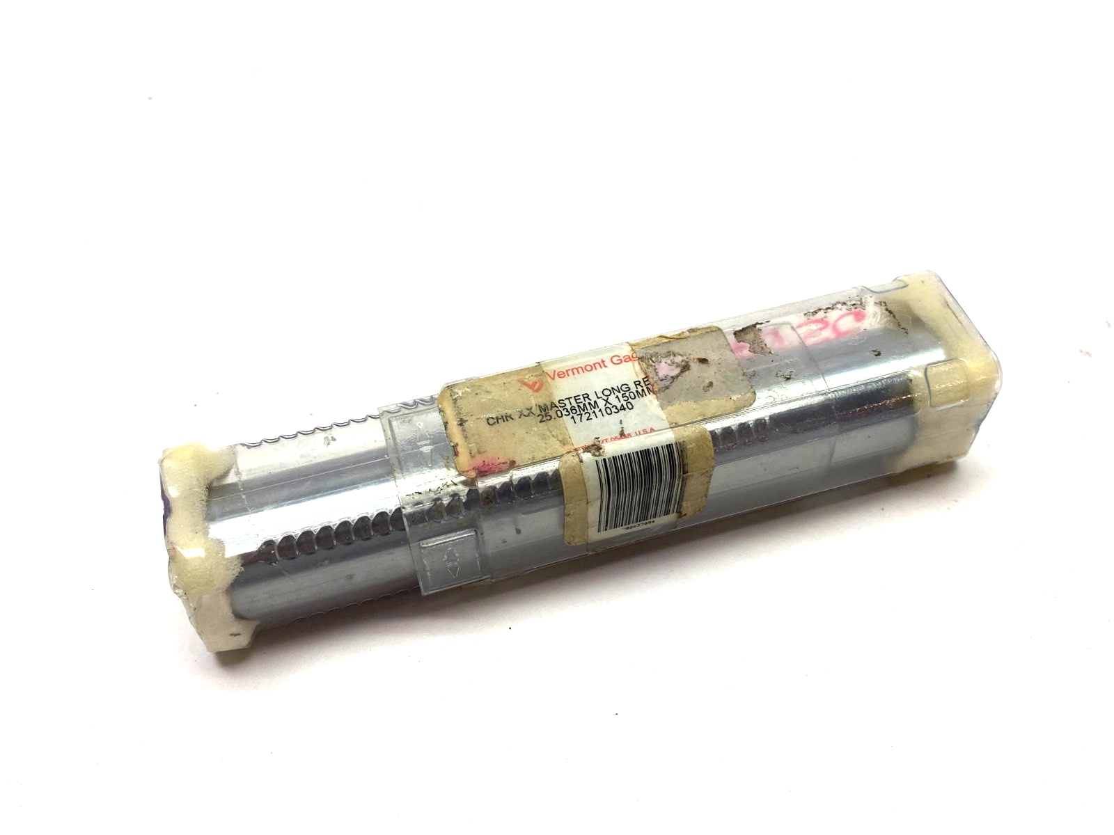 172110340 | Vermont Gage CHR XX Reversible Long Master Gage 25.036mm x 150.00mm - New - Maverick Industrial Sales
