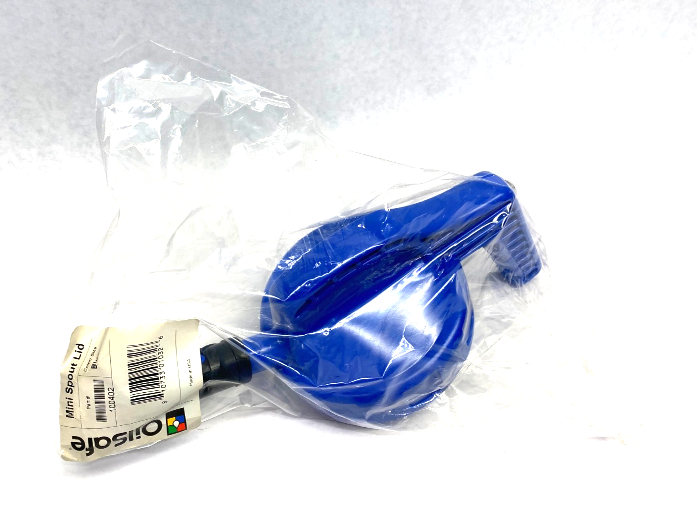 100402 | Oilsafe Mini Spout Lid, Blue - New - Maverick Industrial Sales