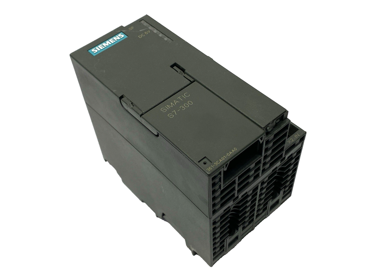 6ES7 361-3CA01-0AA0 | Siemens Simatic Expansion Module MISSING CONNECTOR COVER - Used - Maverick Industrial Sales