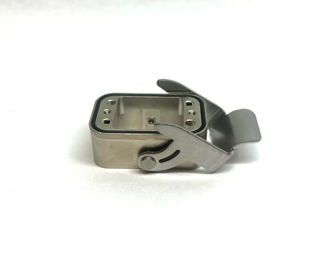 Harting 09120080303 Bulkhead-Mounted Housing, HAN 8/0-AGG - New - Maverick Industrial Sales