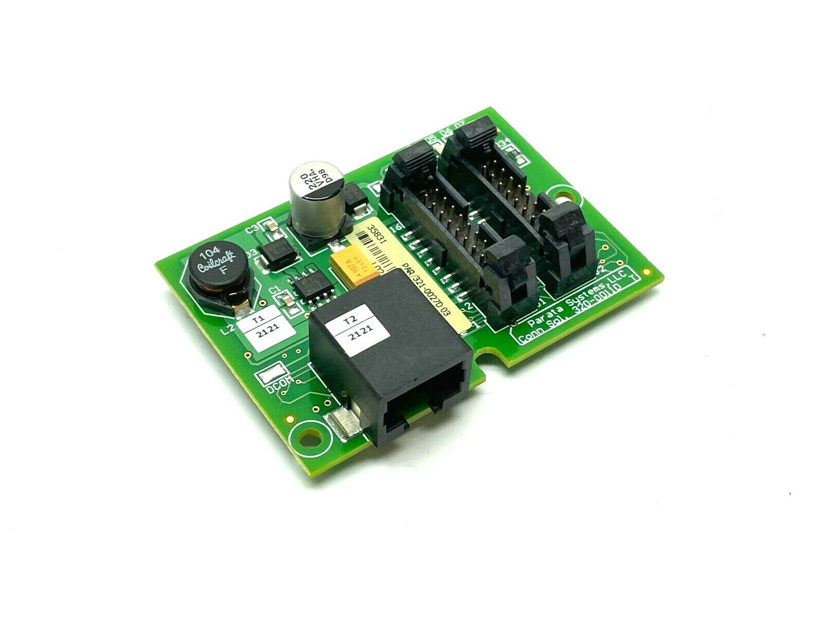 Parata 321-0027D 03 Connection Board - New – Open box - Maverick Industrial Sales