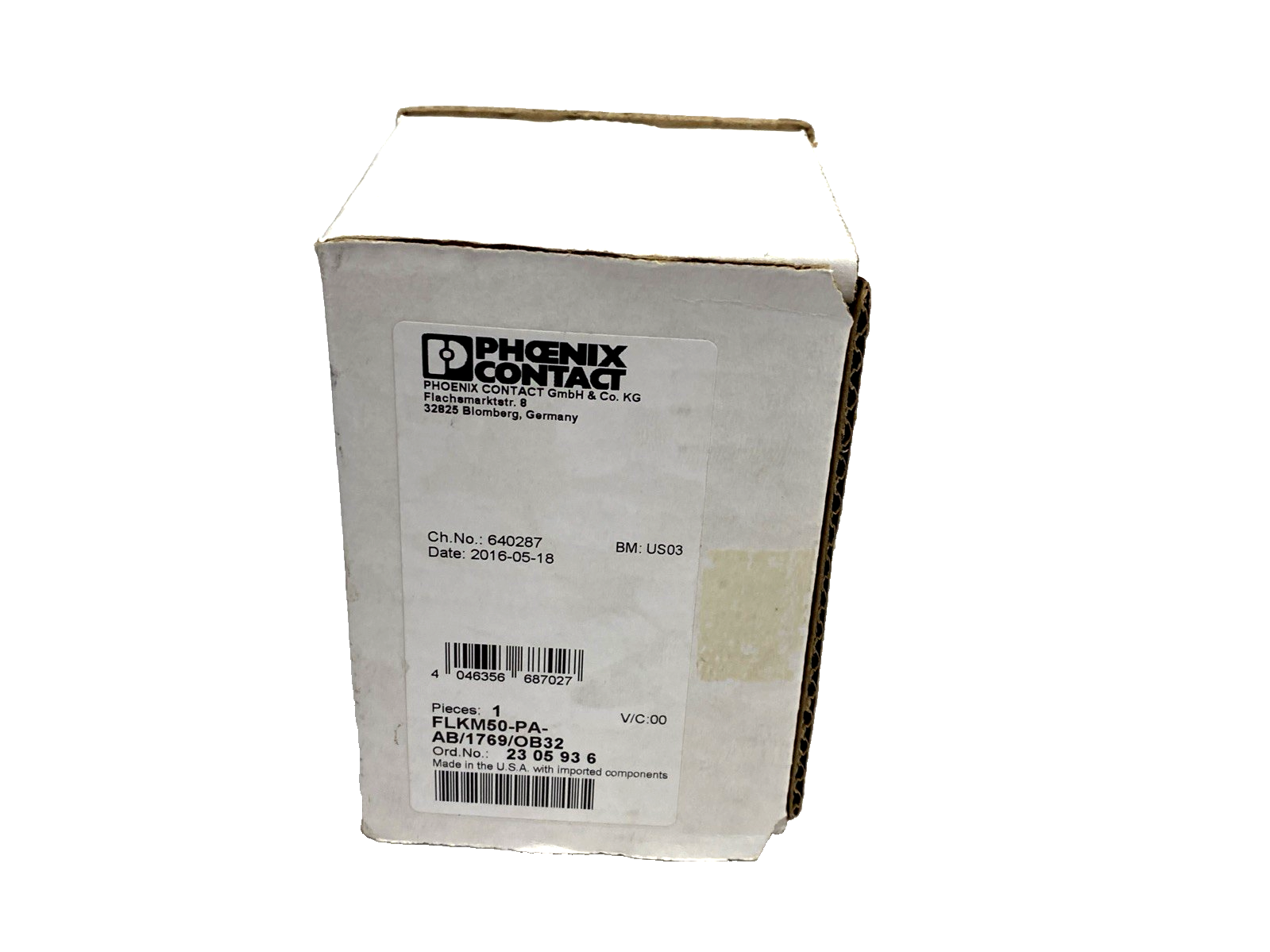 Phoenix Contact FLKM50-PA-AB/1769/OB32 Front Adapter For CompactLogix 2305936 - New – Open box - Maverick Industrial Sales