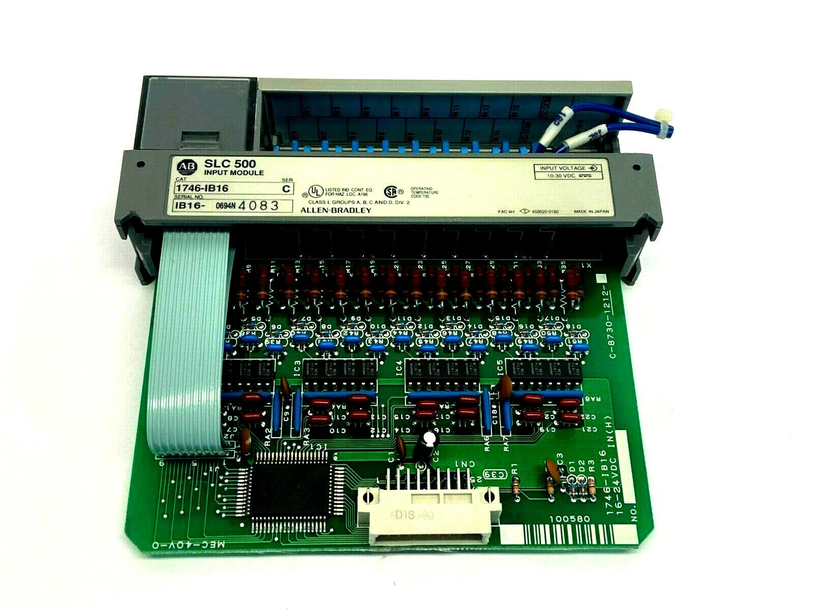 1746-IB16 | Allen Bradley Ser C I/O Module Digital 16 Inputs 10-30VDC Sink - Used - Maverick Industrial Sales