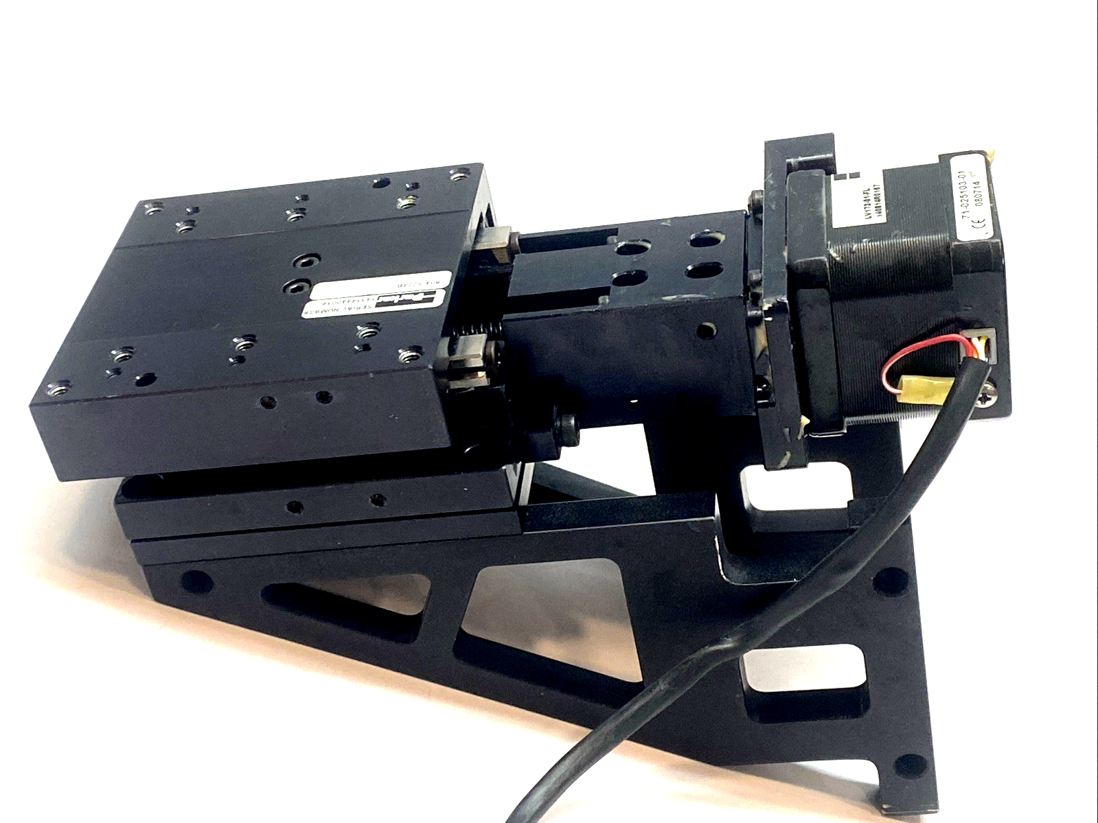 804-6638A | Parker 804-5224B Linear Stage Stepper Motor Precision Actuator LV172-01-FL- For parts or not working - Maverick Industrial Sales
