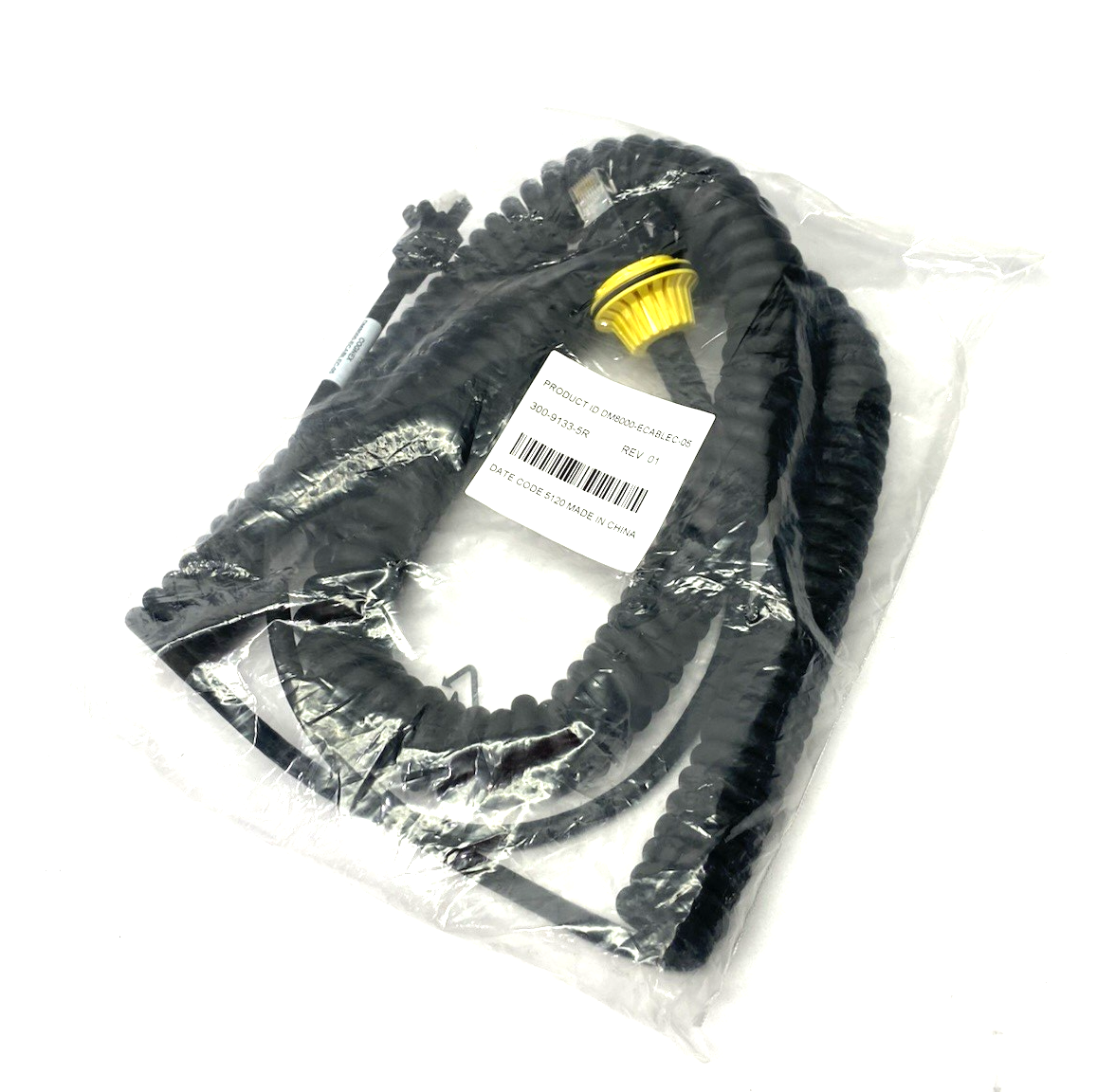 Cognex DM8000-ECABLEC-05 DataMan Reader Ethernet Coiled cable, 5m 300-9133-5R - Maverick Industrial Sales