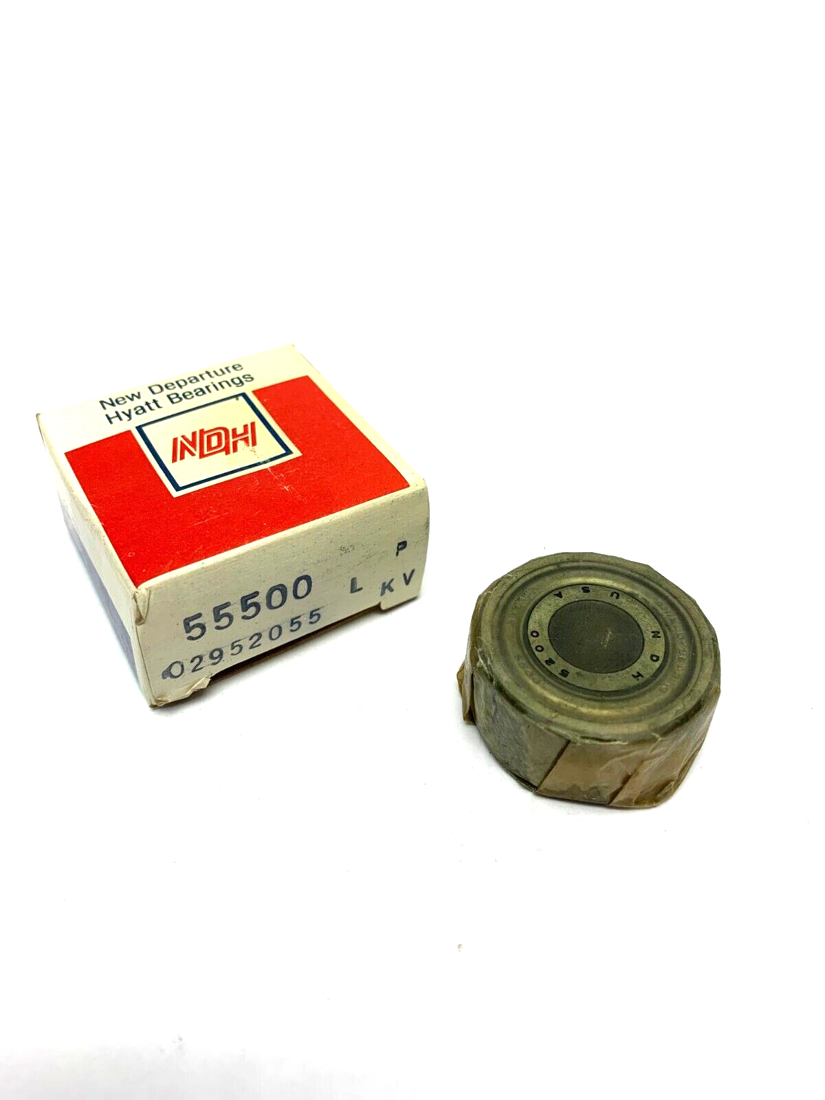 New Departure 55500 Double Row Shield Bearing Hyatt 02952055 - Maverick Industrial Sales