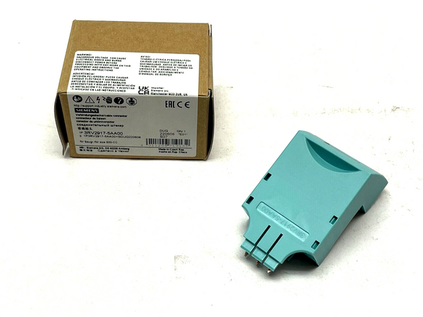 Siemens 3RV2917-5AA00 Cable Connector Size S00 Spring-Type Terminal - Maverick Industrial Sales