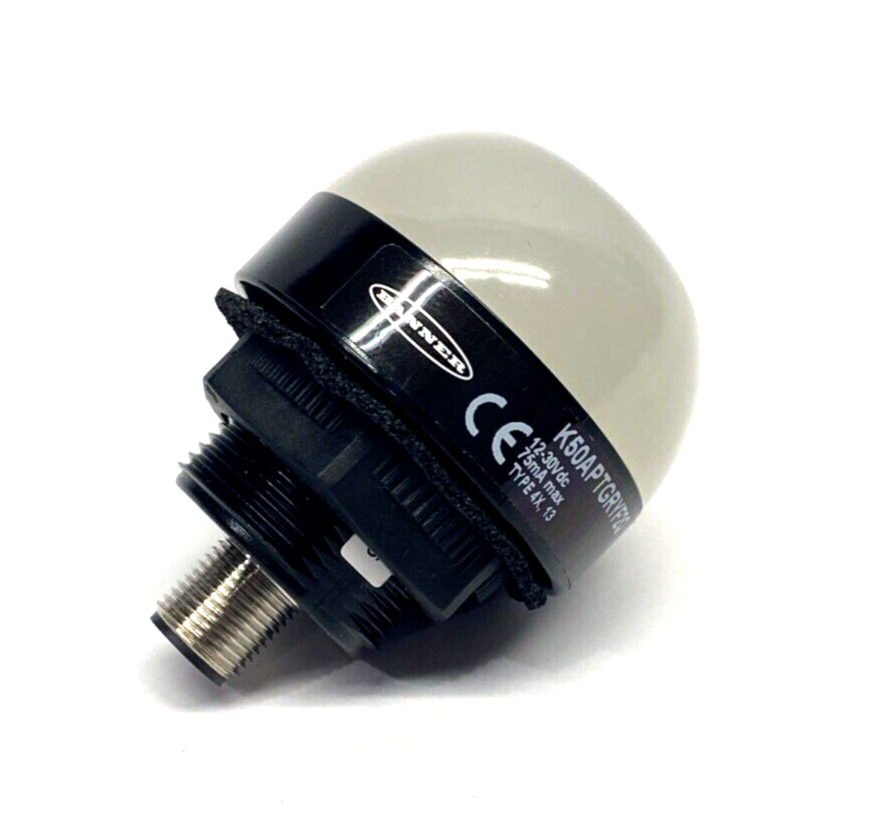 Banner K50APTGRYF2Q 3-Input Color Touch Sensor 50mm Multipurp. M12 8-Pin 26505 - Maverick Industrial Sales