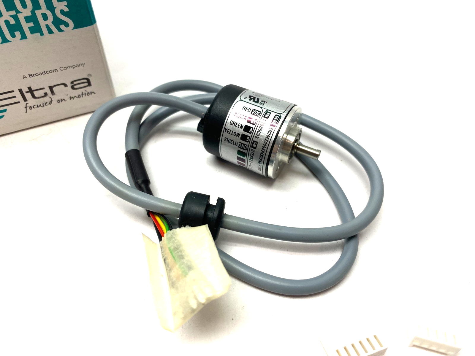 Eltra 91660003 Shaft Driven Encoder 4mm Shaft ER30E500S5P4X3PA0,7.785 - New – Open box - Maverick Industrial Sales