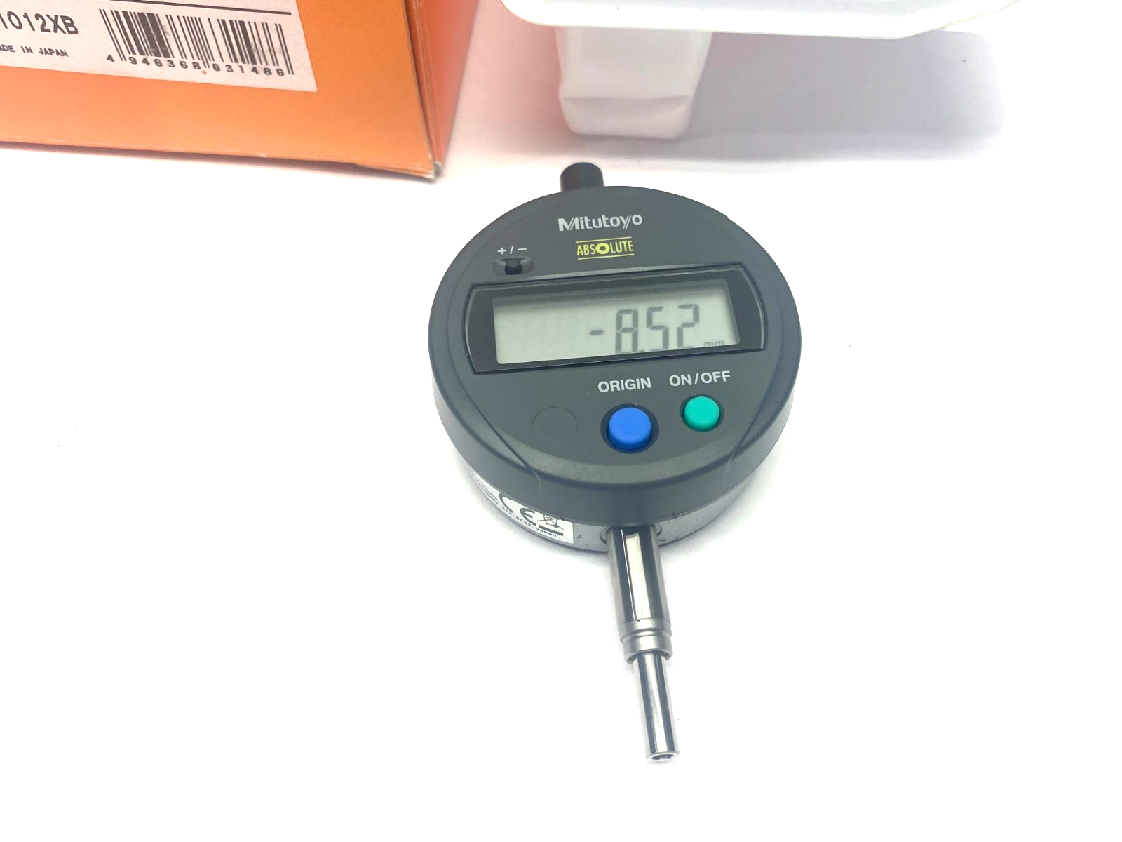 543-781B, ID-S1012XB | Mitutoyo 543-781B ABSOLUTE Digimatic Indicator ID-S1012XB NO INSTRUCTIONS - New – Open box - Maverick Industrial Sales