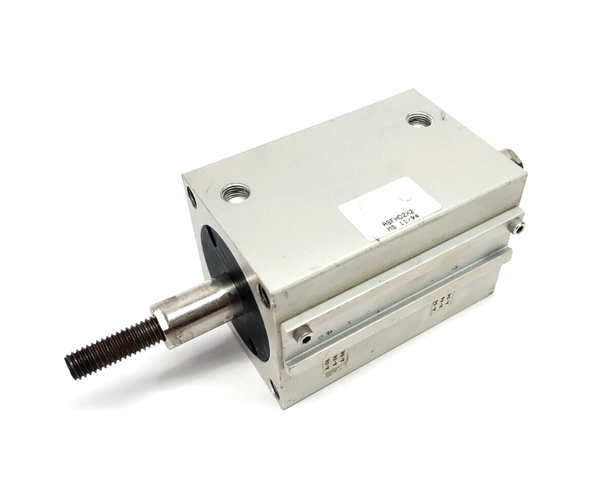 Compact Air ASFHD2X2 Double Rod End Pneumatic Cylinder 2" Bore 2" Stroke - Maverick Industrial Sales