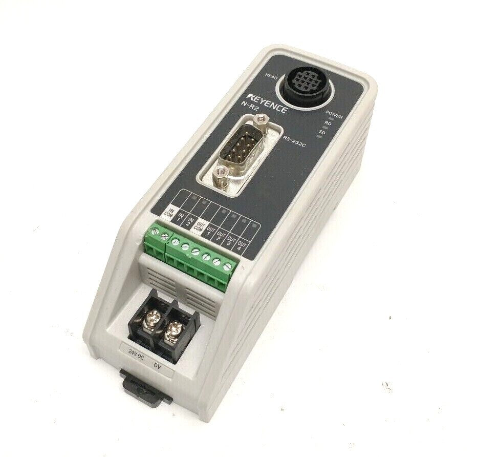 N-R2 | Keyence Dedicated Communication Unit, RS-232C Type 24VDC- Used - Maverick Industrial Sales