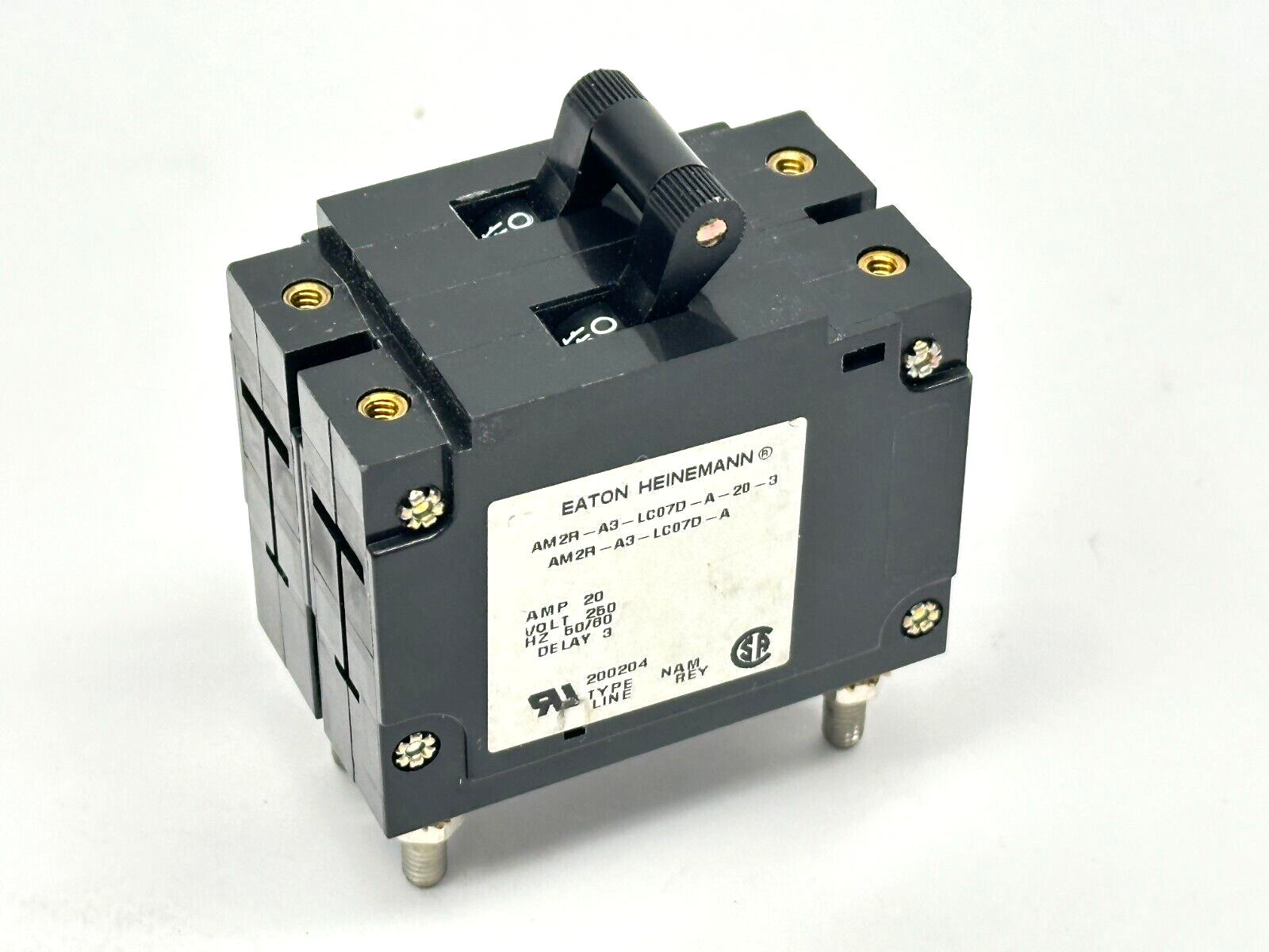 Eaton AM2R-A3-LC07D-A-20-3 Circuit Breaker Delay 3 20A 250V - Maverick Industrial Sales