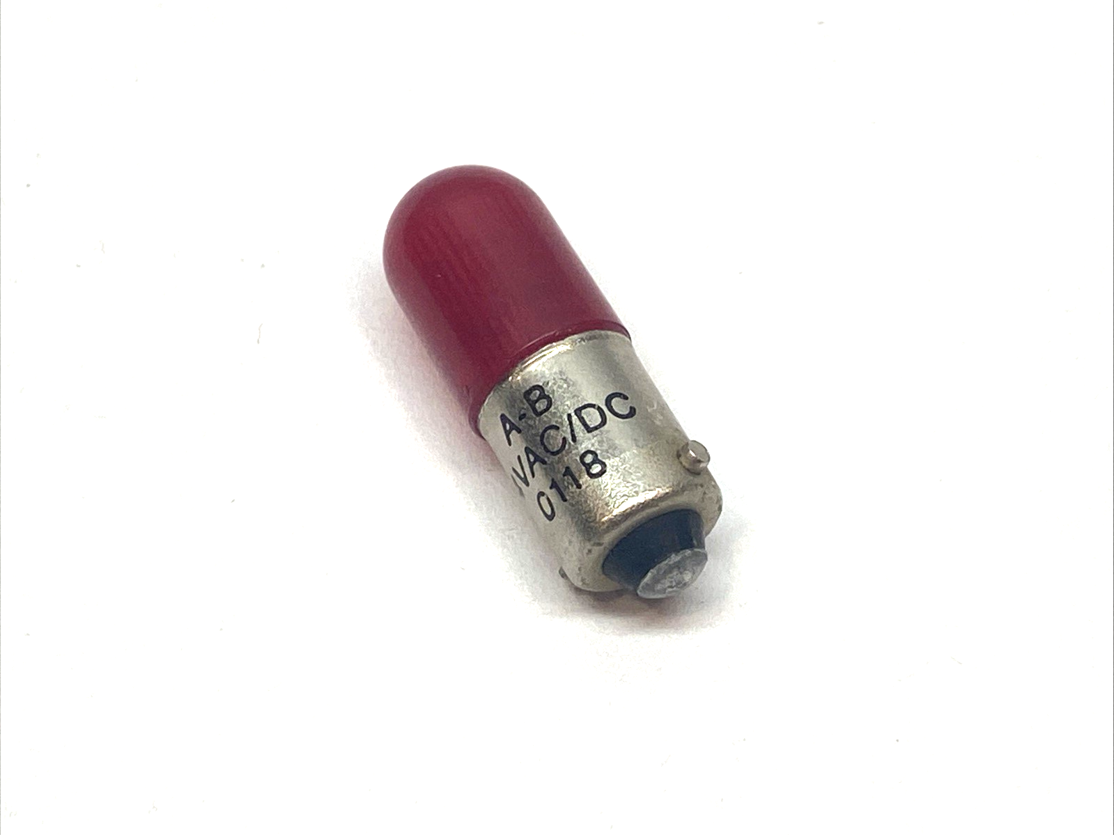 Allen-Bradley 800E-N157R Miniature Red Pilot Light Bulb 24VAC/DC 0118 - Maverick Industrial Sales