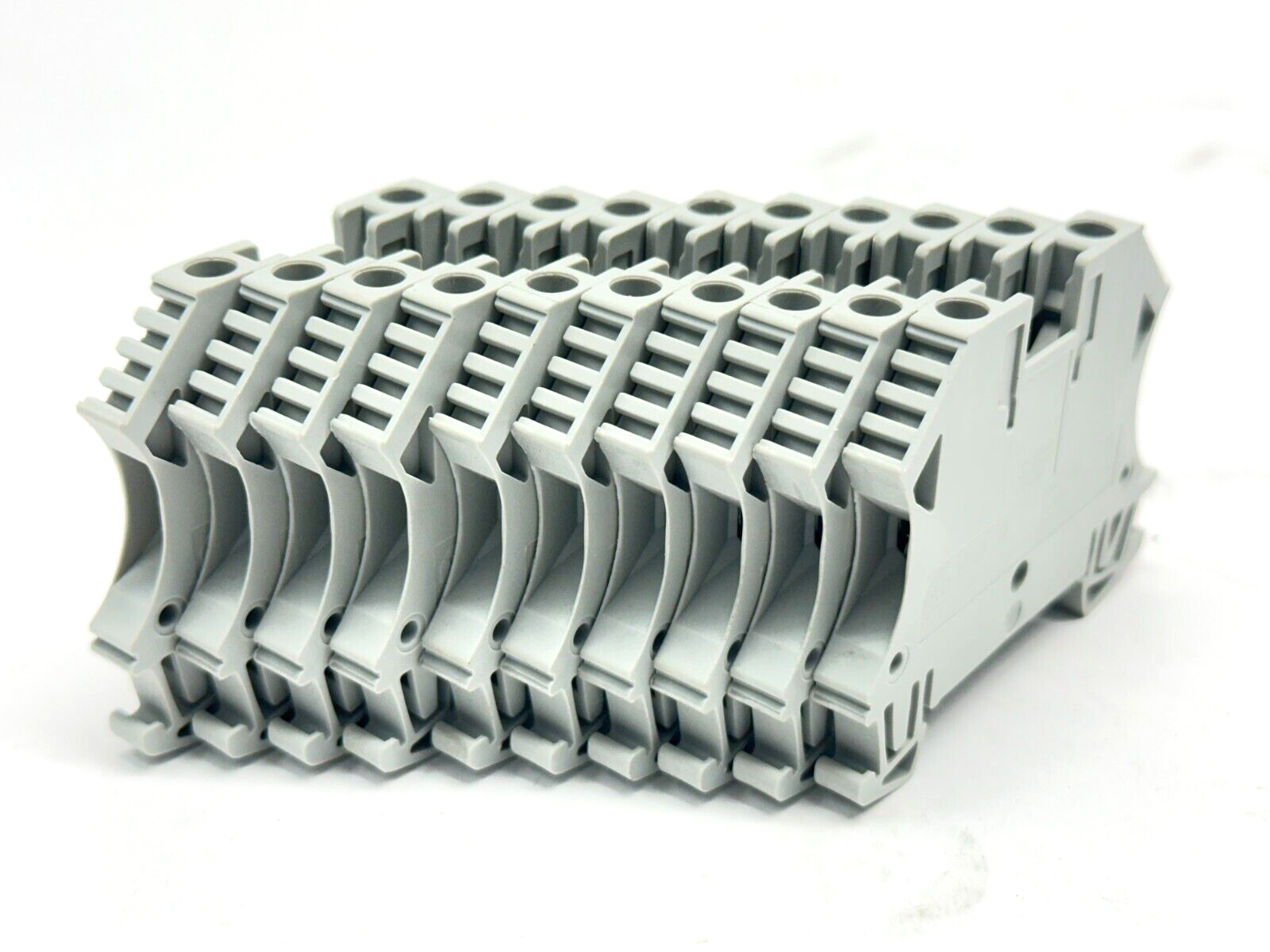 1492-J4 | Allen Bradley Terminal Block 35A 600V 4mm Feed Through Gray LOT OF 10 - Used - Maverick Industrial Sales