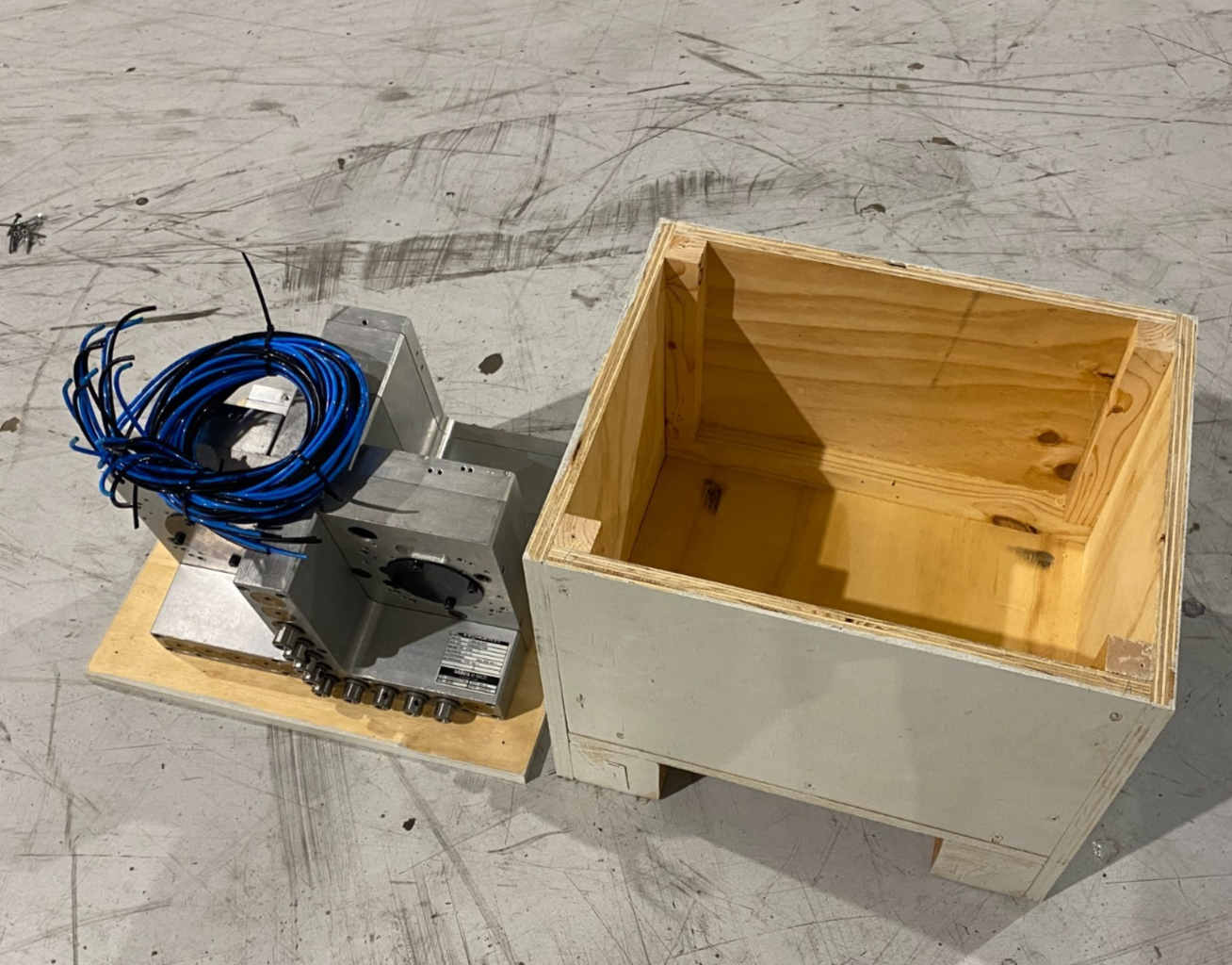 Homag 000M000U7339 Vertical Bore Head Assembly Unit - Used - Maverick Industrial Sales