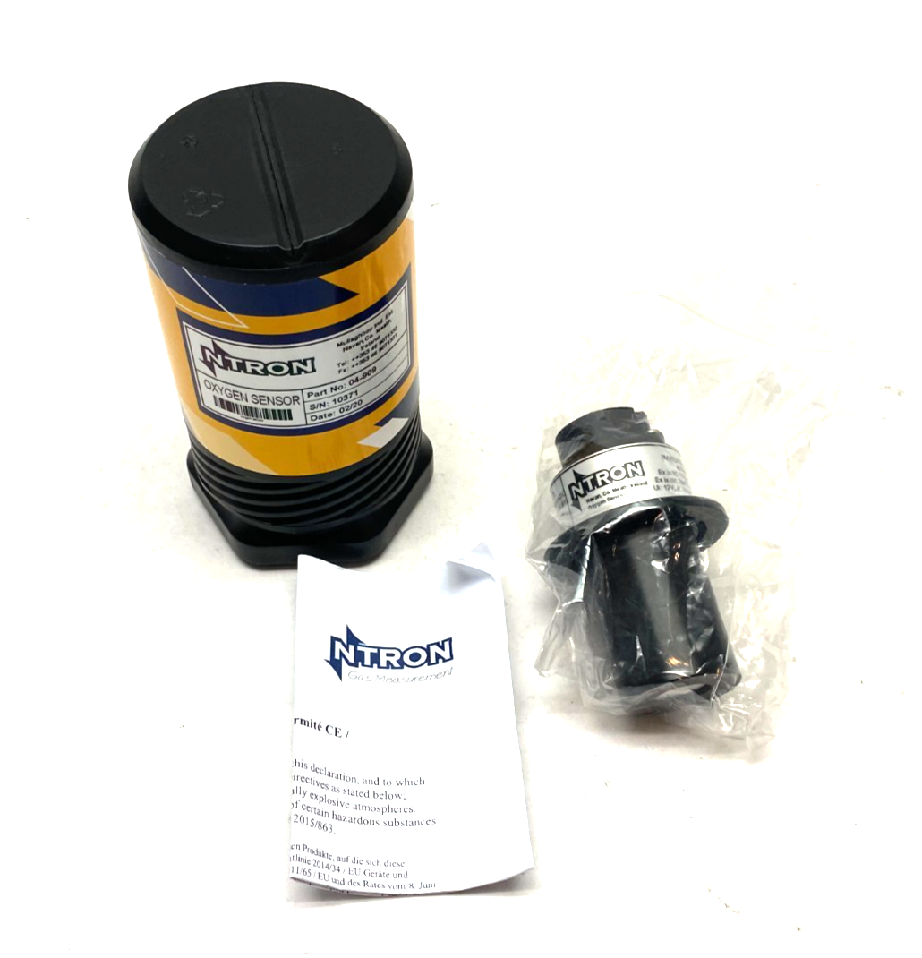 04-909 | NTron Oxygen Sensor for Gas Measurement Analyser BAS02ATEX1230X - New – Open box - Maverick Industrial Sales